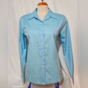 Like New Vintage Blue Button Up